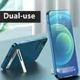 thumbnail image 4 of Thin Metal Phone Grip Mount Foldable Double Designs Phone Stand Invisible Mobile Phone Mount for Tablets & Smartphone, 4 of 9