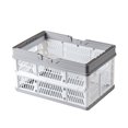 thumbnail image 3 of Kmbangi Collapsible Shopping Baskets Stackable Storage Crate with Handle, 3 of 9