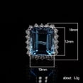 thumbnail image 2 of K-KED Blue 925 Silver Filled Ring Women Cubic Zircon Wedding Delicate Jewelry Gift Sz 6-10-9, 2 of 6