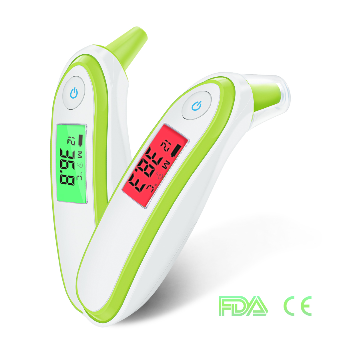 Digital Forehead and Ear Thermometer by Paramed Instant Scan Dual