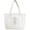 (Beige), variant on Women's Puffer Tote Bag, Lightweight Quilted Shoulder Bag with Cup Holder & Laptop Compartment & Trolley Sleeve(Black)