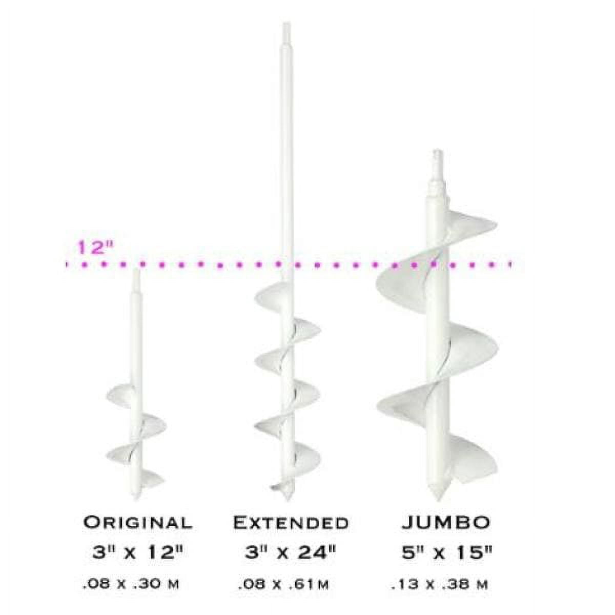 Proven Winners 3" x 24" Twist 'n Plant® Extended Gardening Auger, Garden Tool