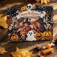 thumbnail image 3 of Halloween Picture Frame 8X8 Inch Wood Picture Frame Black Cat Halloween Decor Spooky Vintage Halloween Decor for Home Table Wall Halloween Party 1 Pack, 3 of 5