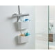 thumbnail image 4 of Gray Shower basket with hook Dimensions: 25 x 9 x 28 cm suspension, Polypropylene, Multifunctional basket, 4 of 4