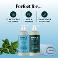 thumbnail image 3 of Maple Holistics Tea Tree Mint Shampoo and Conditioner Set with Deionized Purified Water, Mint, 2 Piece (1 Pack), 3 of 7