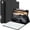 Black + White, variant on TPKJAM Wireless Keyboard Case with Trackpad – Type-C Charging & Multi-Device Bluetooth for iPad
