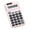 B, variant on Oalirro Mini Electronic Calculator 8-Digit Solar Powered Portable Calculator for Exam - Multi-Functional Math Calculator with Backlight & Backup Battery for Homework, Classroom Use (Plastic)