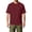 Wine, variant on HAJWOH Mens Solid Color T-Shirts Short Sleeve Cotton Crew Neck Lightweight Moisture Wicking Casual Soft Basic Plain Tee Shirts