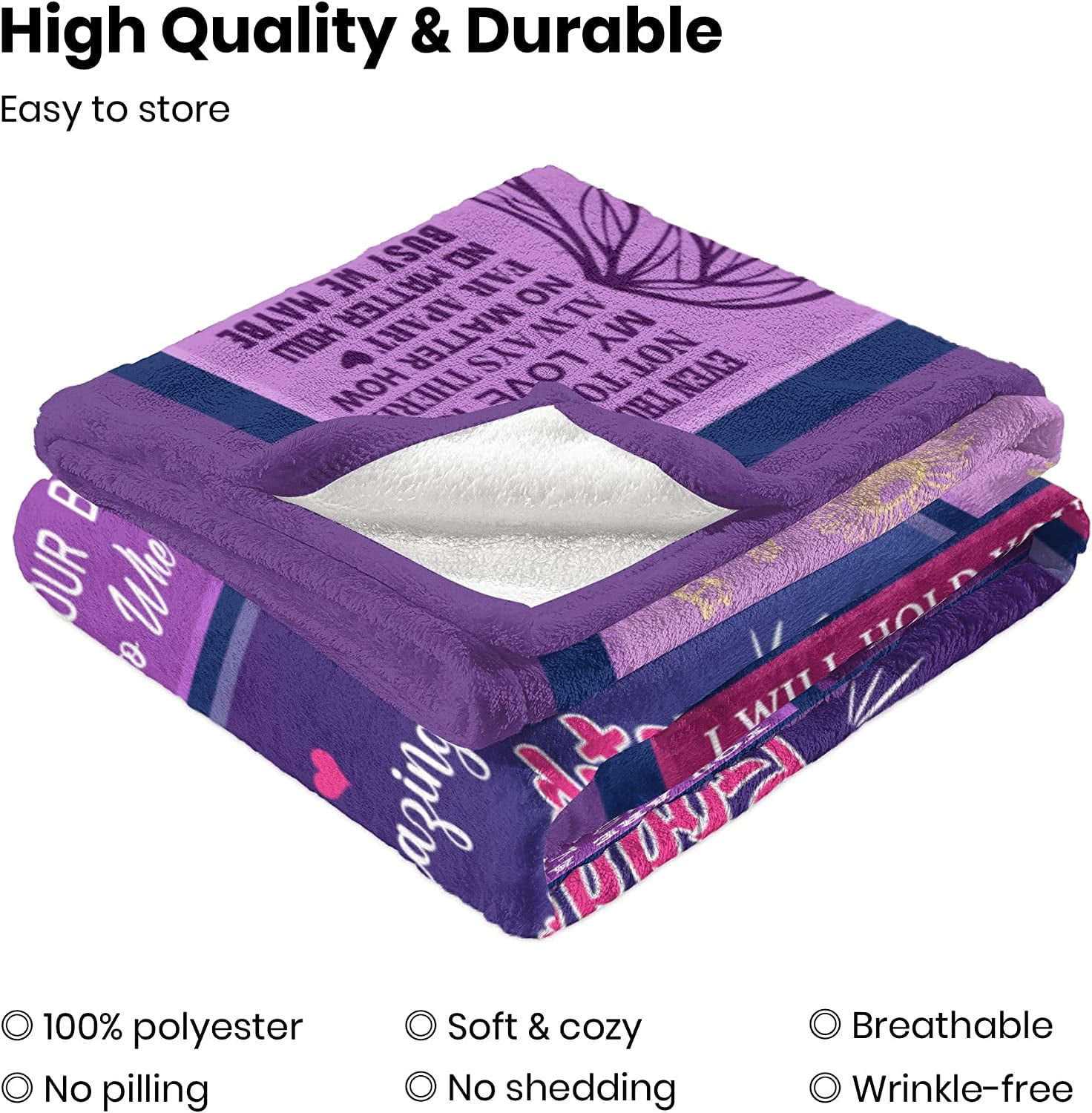 Goddaughter Gifts from Godmother Godfather, Goddaughter Gifts Blanket 60"x50", Birthday Gifts for Goddaughter, Grown Goddaughter Gifts for Girls, to My Goddaughter Graduation Gifts Throw Blanket