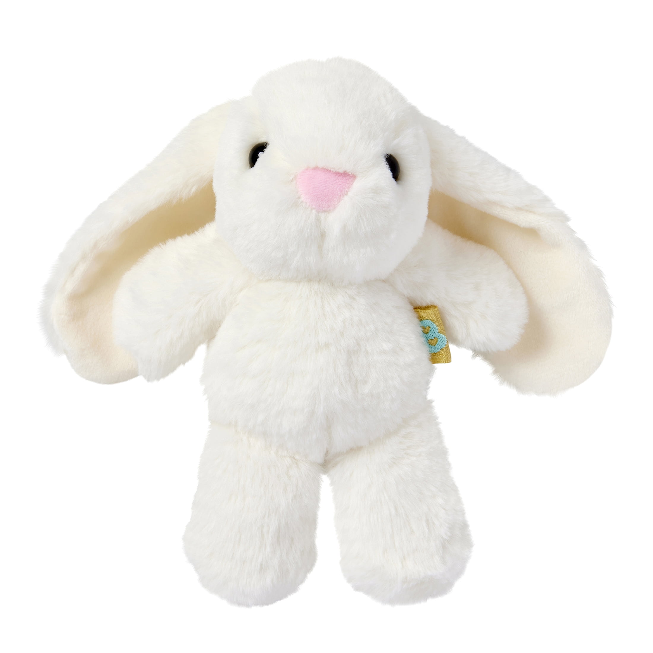 ButterLuvs Plush Bunny Stuffed Animal, 6 Inch Super Soft White Cuddly Toy