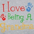 thumbnail image 3 of CafePress - I Love Being A Grandma Long Sleeve T Shirt - Womens Baseball Tee, 3 of 4