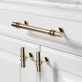 thumbnail image 2 of GFDYREE 5 Pack 5 Inch(128mm) Matte Black Kitchen Cabinet Handles, Black Cabinet Pulls Kitchen Cabinet Hardware Cupboard Handles Drawer Handles Dresser Pulls, 2 of 4