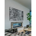 thumbnail image 5 of "Monochrome Floral" Painting Print on Wrapped Canvas, 5 of 7