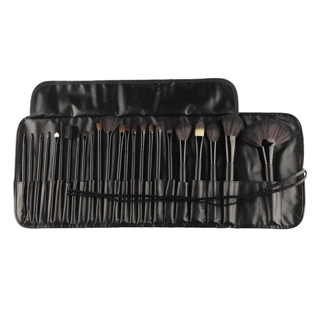 Juego de 32 brochas de maquillaje de primera calidad Colección completa de brochas cosméticas para base, polvos, difuminado, rubor, sombras de ojos