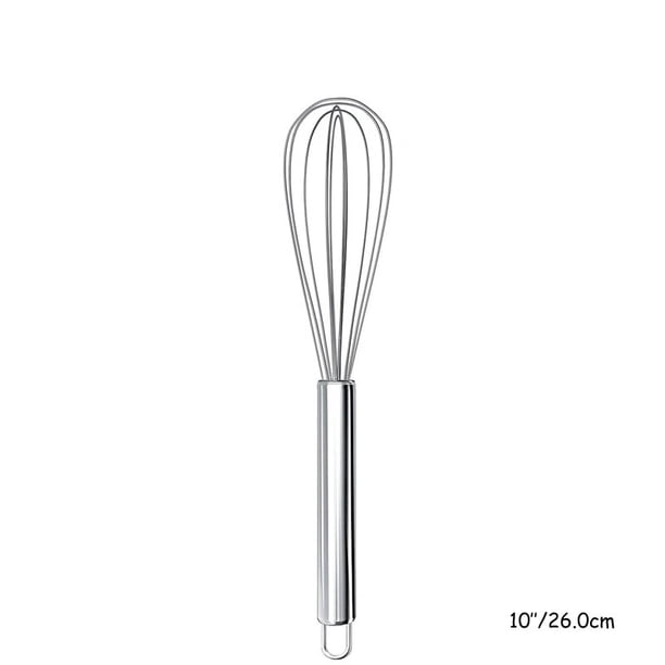 LMETJMA-batidor de huevos de acero inoxidable, 8 ", 10", 12 ", globo de alambre de cocina, batidor de leche, herramientas mezcladoras de huevos, KC0231