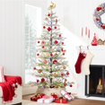 thumbnail image 2 of Árbol de Navidad Best Choice Products preiluminado 1,4 m con LED, 2 of 9