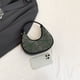 thumbnail image 3 of Bolso De Hombro Bolso De Mujer De Gran Capacidad Pu Underarm Bag Make Up Cosmetic Bag (Verde), 3 of 8