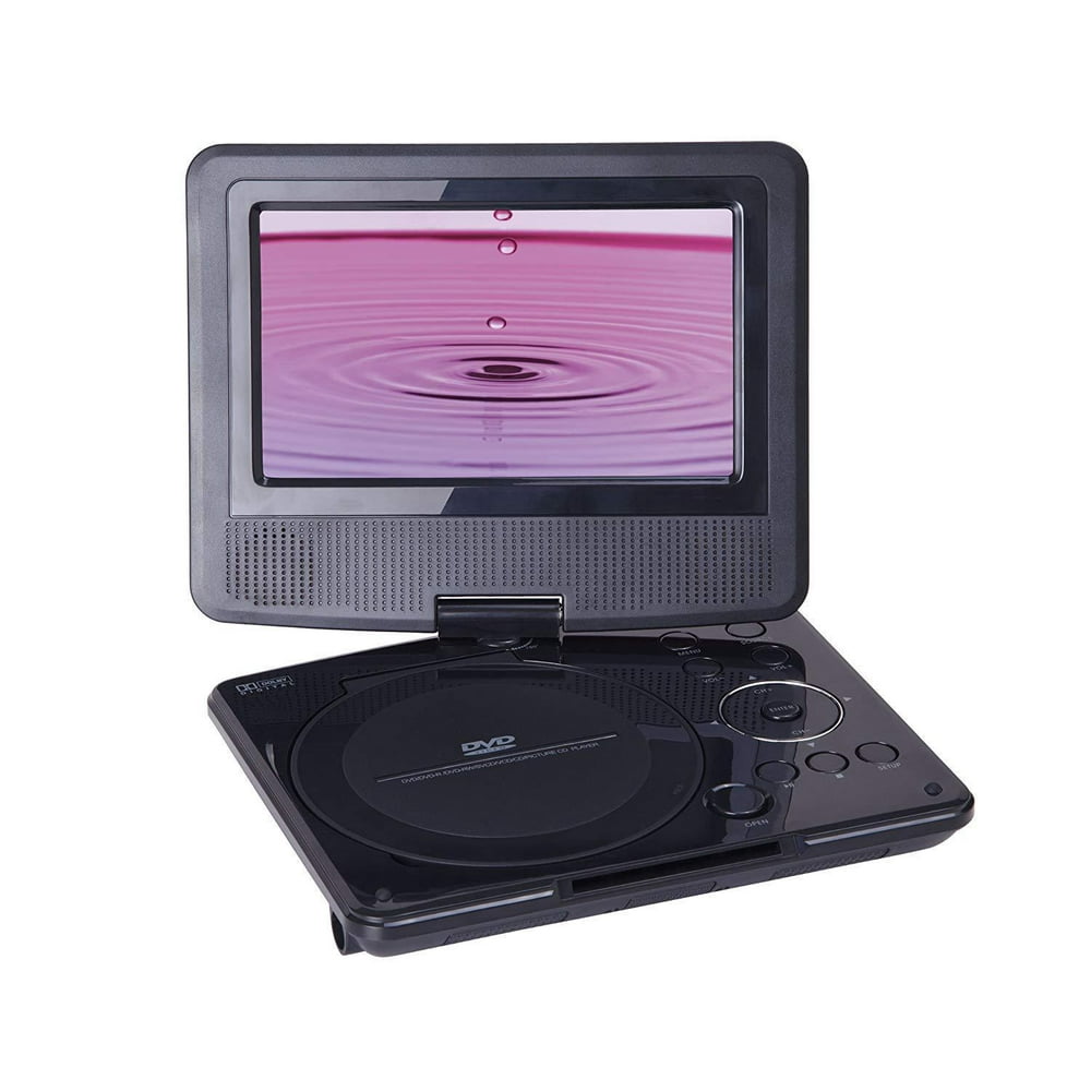 Sylvania SDVD7024, 7-Inch Portable DVD Player with Car Bag/Kit, Swivel
