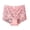 Pink, variant on Women's Sexy See Through Lace Underwear Panties High Waisted Breathable Ladies Cheeky Lingerie Briefs