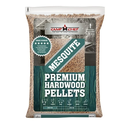 Fat Chef Wood - Camp Chef Mesquite Wood Smoke Pro Premium Hardwood Pellets