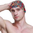 thumbnail image 3 of FYBTO Bonnet de Bain Hexagonal Éléments Traditionnels Polyester Adulte FYBTO, 3 of 4