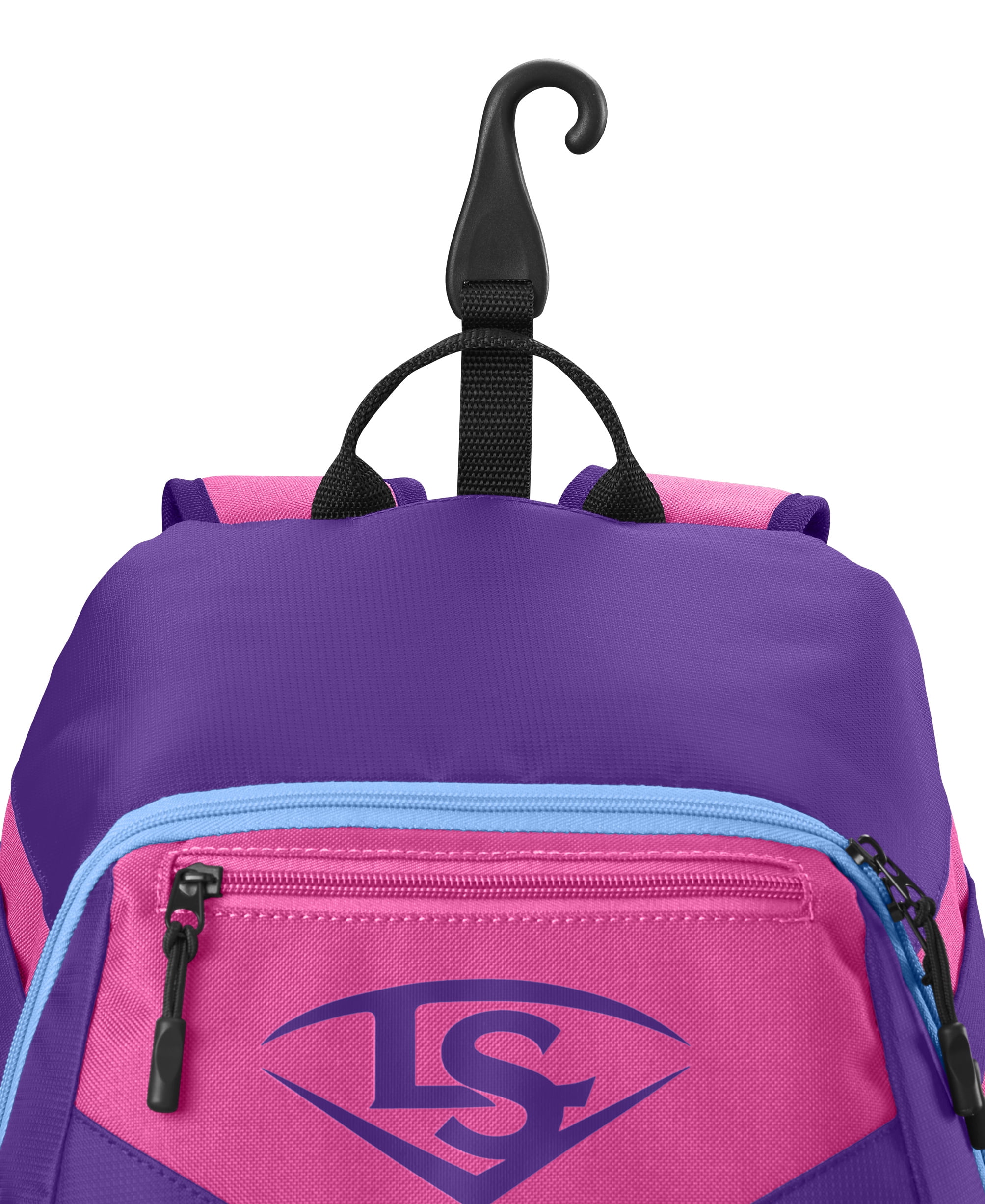 Louisville Slugger Genuine V2 Baseball/Softball Bat Bag - Holds up to 2 Bats, Purple