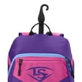 thumbnail image 5 of Louisville Slugger Genuine V2 Baseball/Softball Bat Bag - Holds up to 2 Bats, Purple, 5 of 6