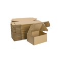 thumbnail image 1 of MEBRUDY Cajas de envío de 6x4x3 pulgadas, paquete de 25 cajas pequeñas de cartón corrugado para envío por correo, embalaje de literatura, 1 of 5