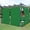 Green, variant on General Outdoor Patio Curtains Detachable Tab Top Windproof Weatherproof Curtain for Cabana, Porch, Pergola and Gazebo, Tab Bottom Drape, 2 Panels, 54W x 96L inch, Orange