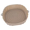 thumbnail image 1 of 20cm Air Fryers Oven Baking Tray Fried Chicken Basket Mat Airfryer Silicone Pot Round Replacemen Pa, 1 of 5