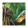 thumbnail image 4 of Green Tree Python Dream - Canvas, 4 of 25