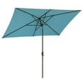 thumbnail image 4 of Cozyhom 10x 6.5ft Patio Umbrella,UV Protection Outdoor Parasol,Lake blue, 4 of 6