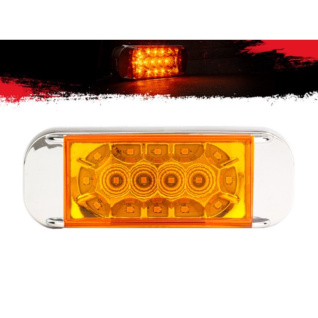 Plafón Lateral TUNELIGHT-RENOVATIO 16 LEDS Estrobo Ámbar Rectangular