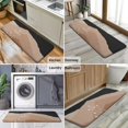 thumbnail image 6 of Brown Boho Night Landscape Pattern Kitchen Rug Mat,Kitchen Runner Rugs Non Skid Washable,Decorative Kitchen Floor Mats for Kitchen,Sink,Laundry,17"x47.2", 6 of 7