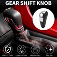 thumbnail image 2 of Unique Bargains Gear Shifter Knob Automatic Stick Shifter Knob for Ford Focus MK2 2005-2012 Plastic Faux Leather, 2 of 6