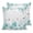 Teal, Blue, Green, variant on Pillow Covers 16x16 Set of 2, Blue Hydrangea Throw Pillow Covers Decorative Couch Cushion Cover, Farmhouse Floral Butterflies Rustic Beige Microfiber Soft Pillowcases for Bedroom Living Room Sofa