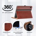 thumbnail image 4 of Funda para tablet Oduio Samsung Galaxy Tab A 8.4 2020 color marrón, 4 of 6