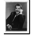 thumbnail image 2 of Historic Framed Print, [Ernie Kovacs, half-length, seated, facing front, with left hand raised to head and right hand holding cigar], 17-7/8" x 21-7/8", 2 of 9