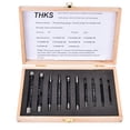 thumbnail image 2 of Hand Measurement Tool,10Pcs Thread Plug GageHigh Thread Diameter Measurement Hardware Tool Tailored for Perfection, 2 of 8
