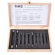 thumbnail image 3 of 10 Unids/set Tapón De Rosca Gage Herramienta De Medición De Diámetro De Paso Profesional Para Suministros De Medición Herramientas De Medición Herramientas De Inspección ANGGREK GEGS23, 3 of 8