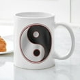 thumbnail image 3 of CafePress - Classic Yin Yang Mug - 11 oz Ceramic Mug - Novelty Coffee Tea Cup, 3 of 4