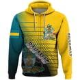 thumbnail image 4 of Sudadera con capucha y cremallera con la bandera de las Bahamas, emblema nacional de las Bahamas, estampado 3D, para hombre y mujer, sudaderas de gran tamaño, 4 of 4