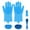 color, variant on golytefs 6PCS Pet Grooming Kit Silicone Dog Washing Gloves Dog Toothbrush Finger for Cat