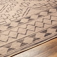 thumbnail image 5 of Boutique Rugs Halle Traditional, Transitional Runner Rug - Machine Washable - Mocha, Black White, Walnut - 2'6" x 8' Runner, 5 of 7