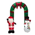 thumbnail image 1 of Arco de Navidad inflable exterior, puerta inflable para publicidad de eventos, arco de Navidad inflable, 1 of 4