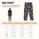 thumbnail image 3 of Balery Daisies Flowers Pantalones de pijama para mujer, pijamas ultraligeros, pantalones de estar por casa-Small, 3 of 6