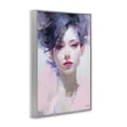 thumbnail image 3 of Stupell Industries Eclectic Purple Haired Woman Gray Framed Giclee Art, 12 x 18, by RB, 3 of 8