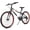 Red Black, variant on Hykolity 20 Inch Kids Mountain Bike 7 Speeds Boys Girls Bicycle For Ages Children Teen MTB 8-13 Adjustable Seat All-Terrain Tires Dual V-Brakes, Black Green