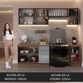 thumbnail image 4 of Cocina Integral Completa Madesa Luna Con Acessorios 240cm MG, 4 of 7