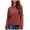 Red, variant on Herrnalise Women's Knitted Crop Tops Women Fashion Loose Pullover Solid Color pagoda sleeve Sweater Tops Pullover Jumper Sweaters